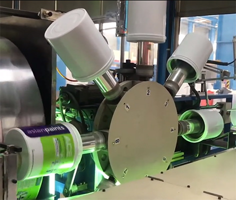Máquina de curado LED UV de gran área para impresión offset 4